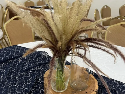 Centre de table en bois