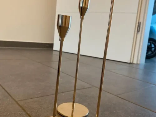 Bougeoir avec sa bougie artificiel